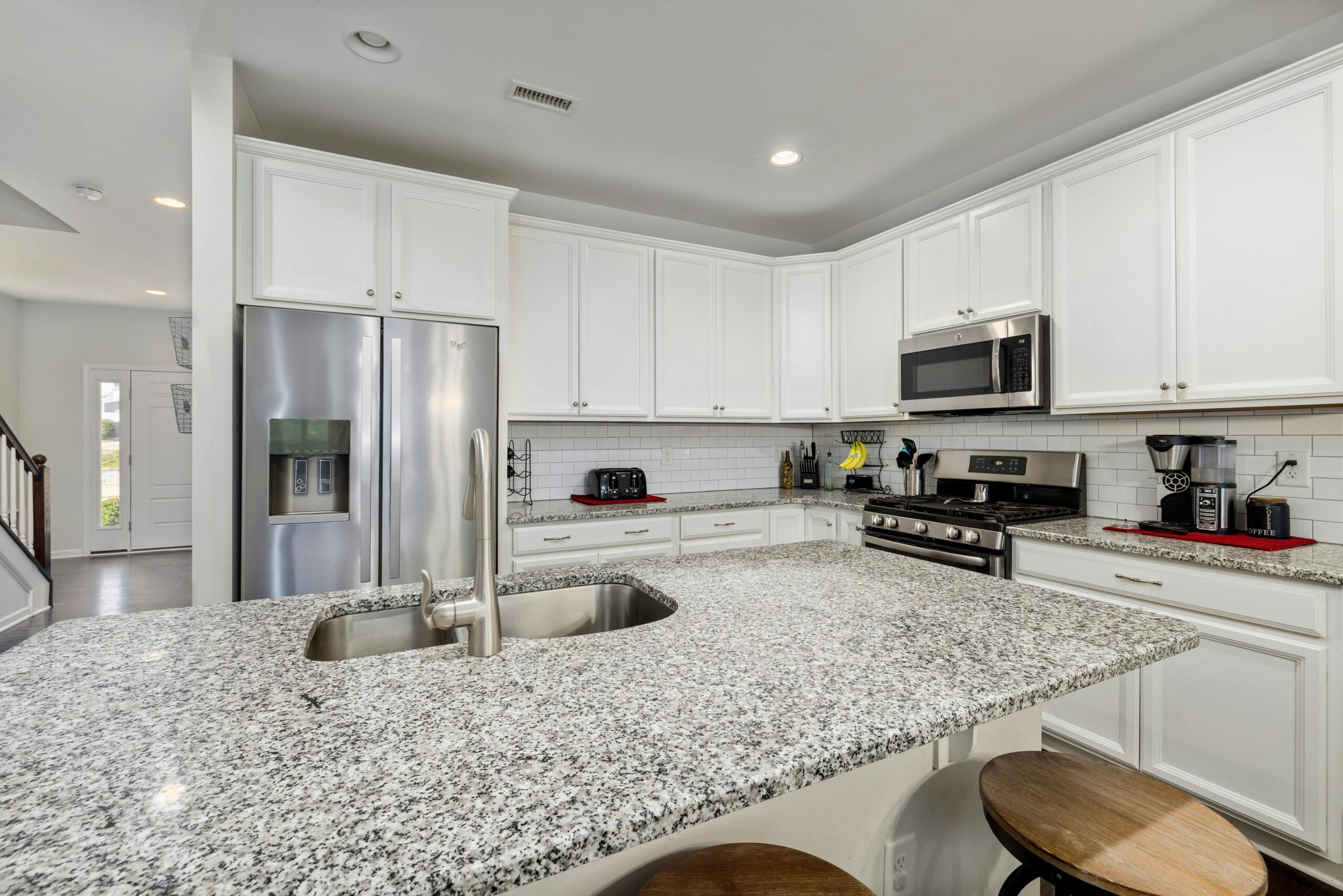 an updated farmhouse kitchen
