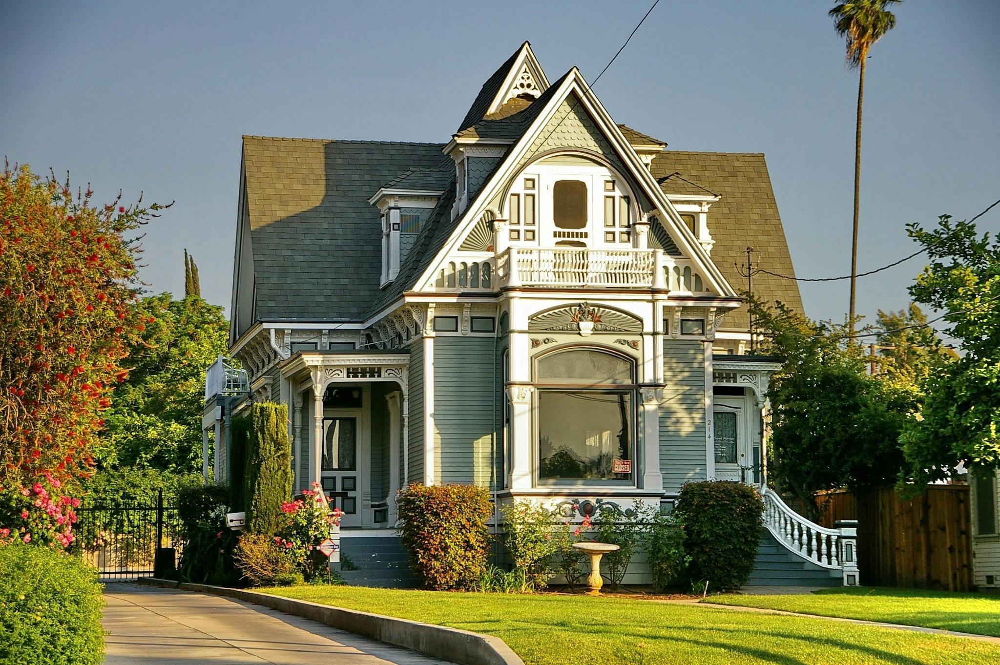 an old victorian home